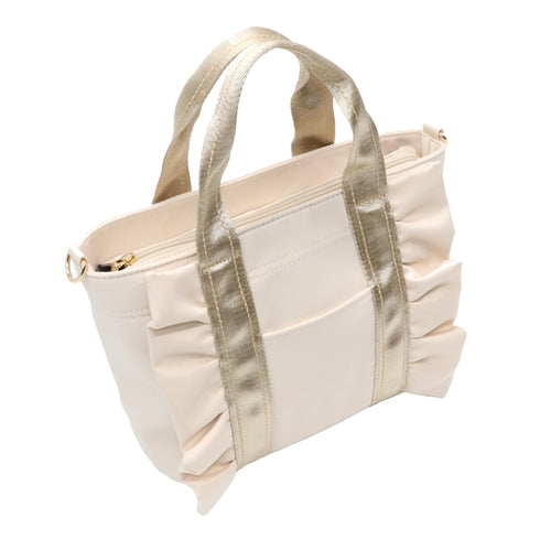 2WAY フリルトートバッグ 12-1116